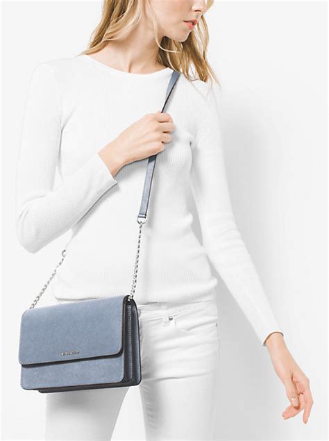 daniela large saffiano leather crossbody bag|michael kors daniela crossbody bag.